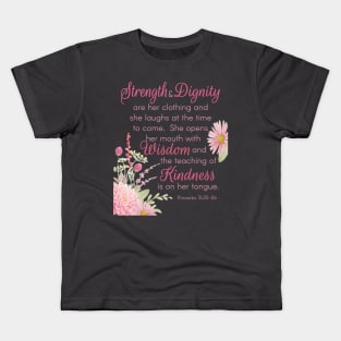 Proverbs 31 Woman Kids T-Shirt